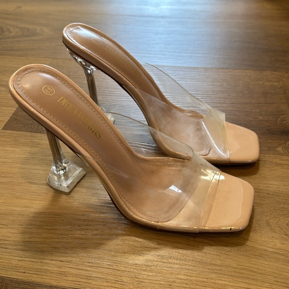 Shoes - Clear heels